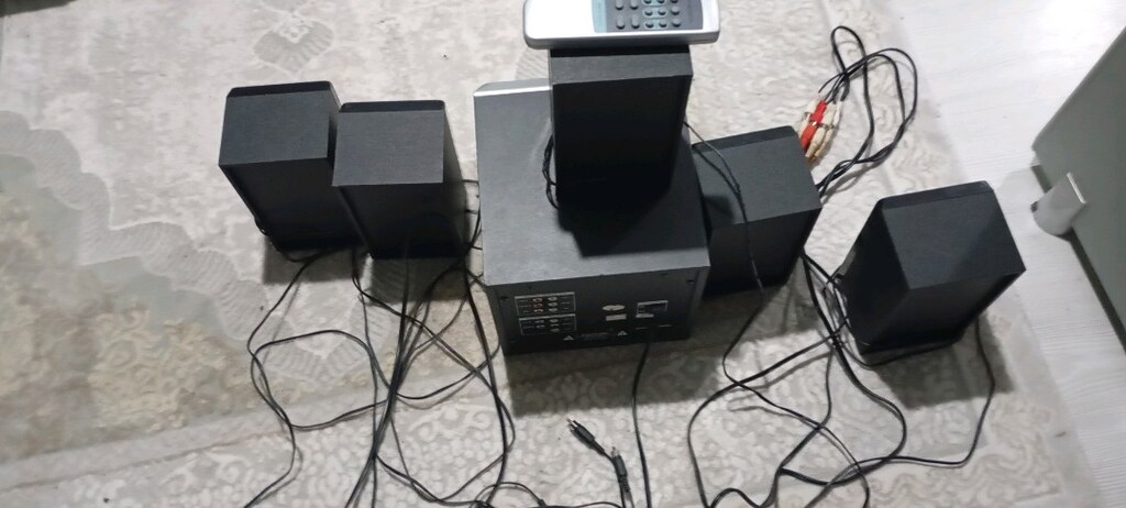 PRİNHA 5+1 KUMANDALİ SES SİSTEMİ 130 WAT - 12