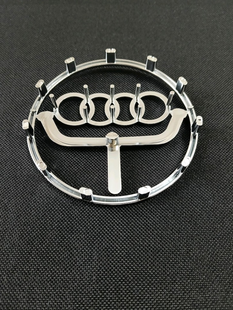 Audi Direksiyon Arması Logo Krom - 2