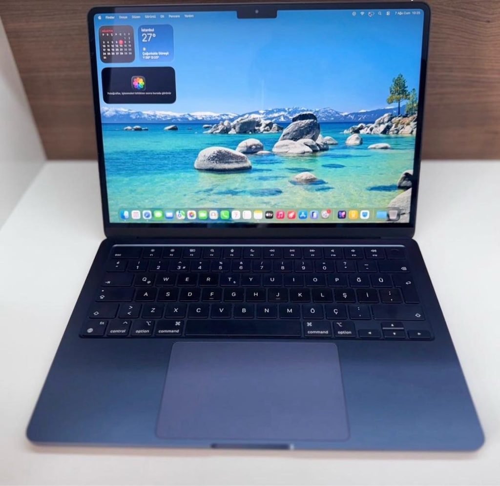 MACBOOK AİR 2022 M2 İSLEMCİ BATARYA SAĞLIK %100 - 7