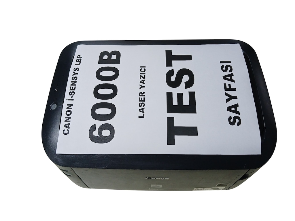 canon i-sensys lbp 6000b black yazıcı(ÇALIŞIR,SORUNSUZ,İKİNCİEL) - 2