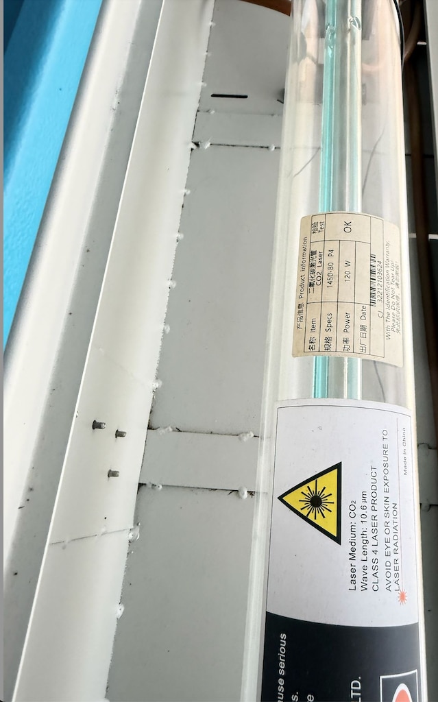 AYKA KRABS 100x80 CO2 Lazer Kesim Makinesi 120W Tüp Yeni - 6