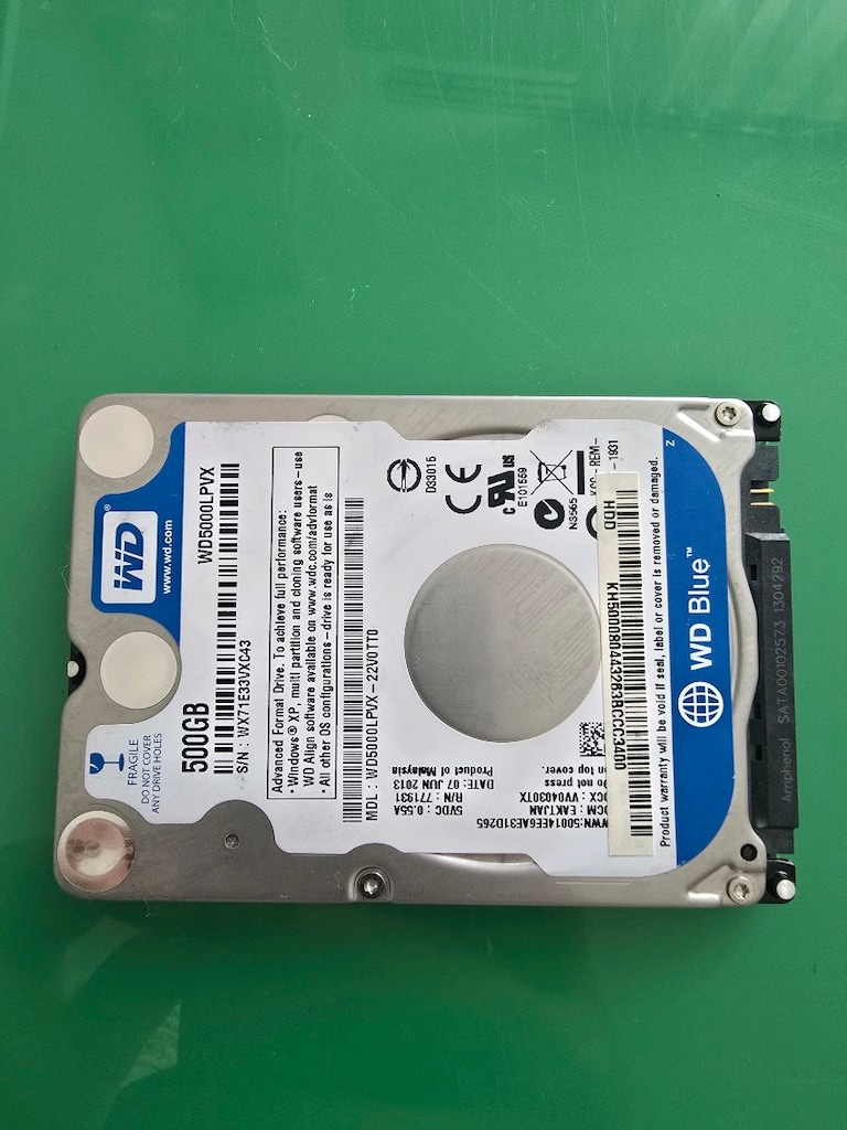 WD 500GB Taşınabilir Disk 2.5 %100 - 6
