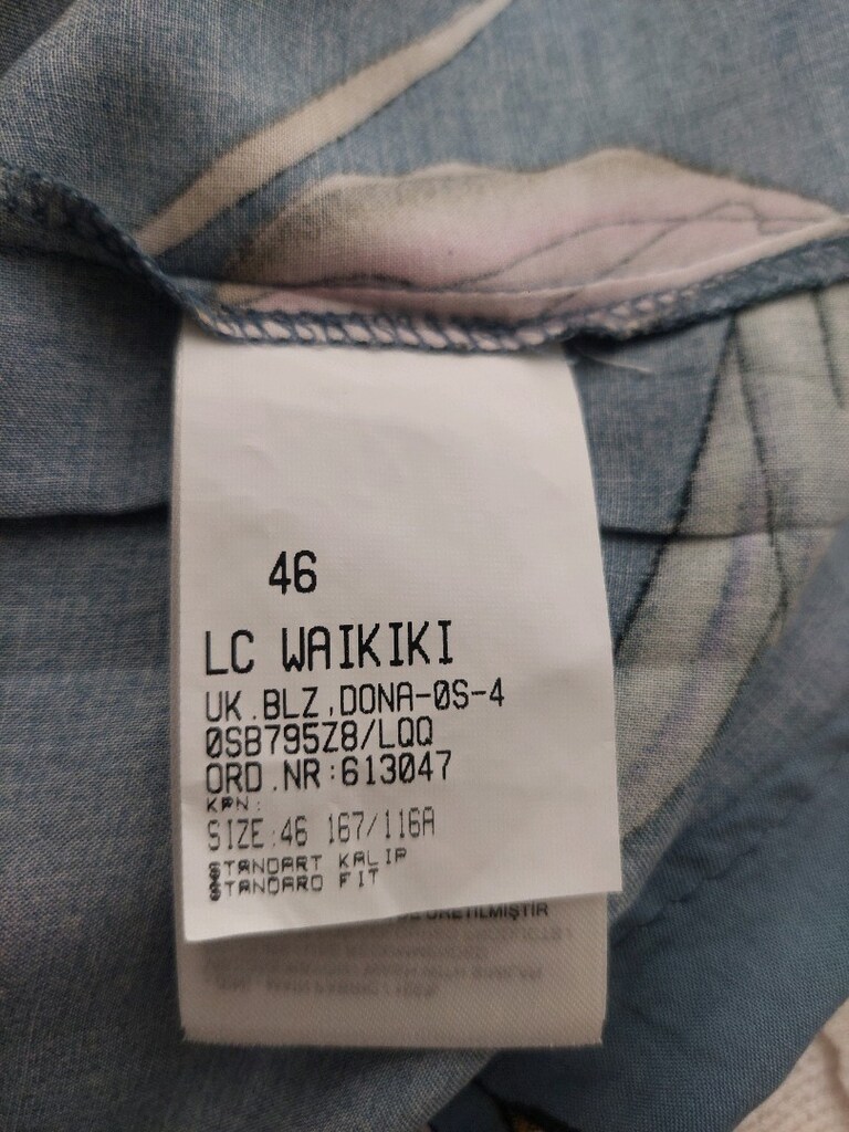 LCW Çiçek desen hakim yaka Viskoz bluz - 8