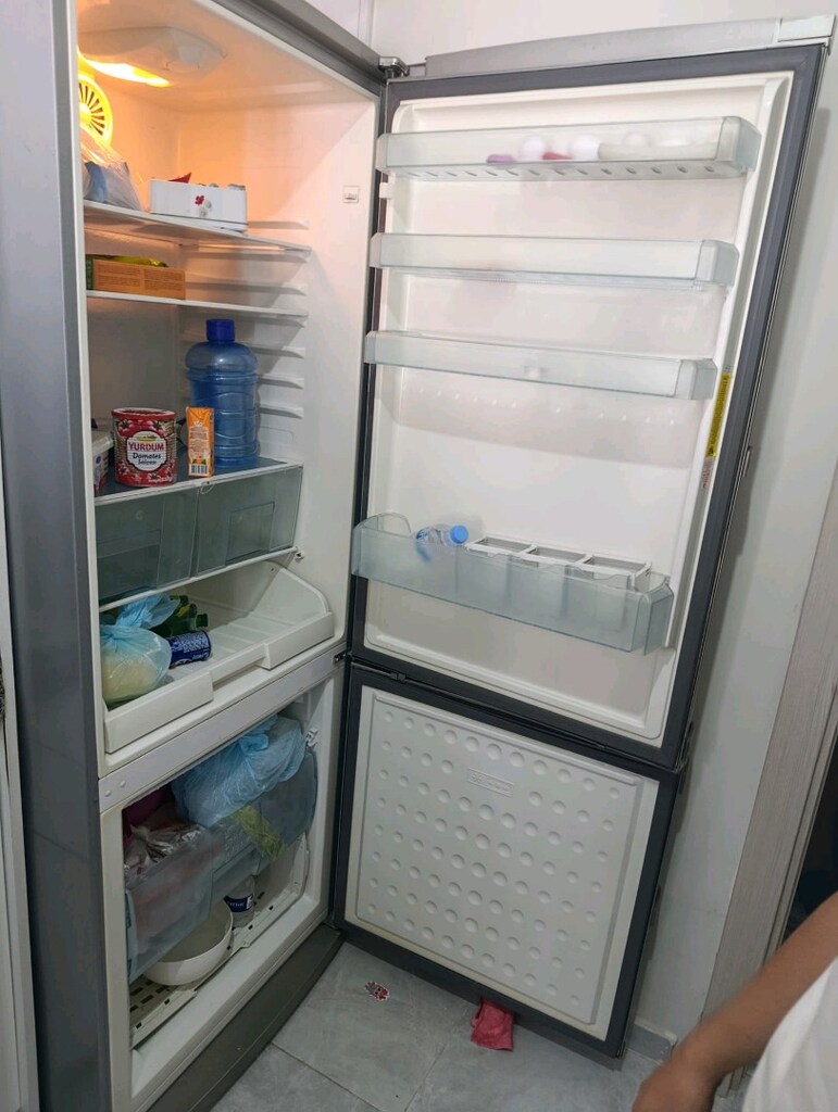 buzdolabı adrese teslim 6 ay garantili alttan difrizli - 4