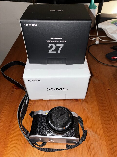 FUJİ X-M5/Fujinon XF27mmF2.8 R WR Lens/1200 Shutter/GARANTİLİ
