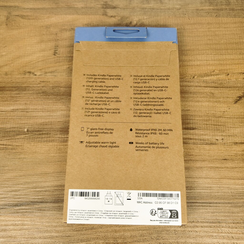 AMAZON KINDLE PAPERWHITE GEN 12 - 16 GB SİYAH RENK SIFIR ÜRÜN - 2