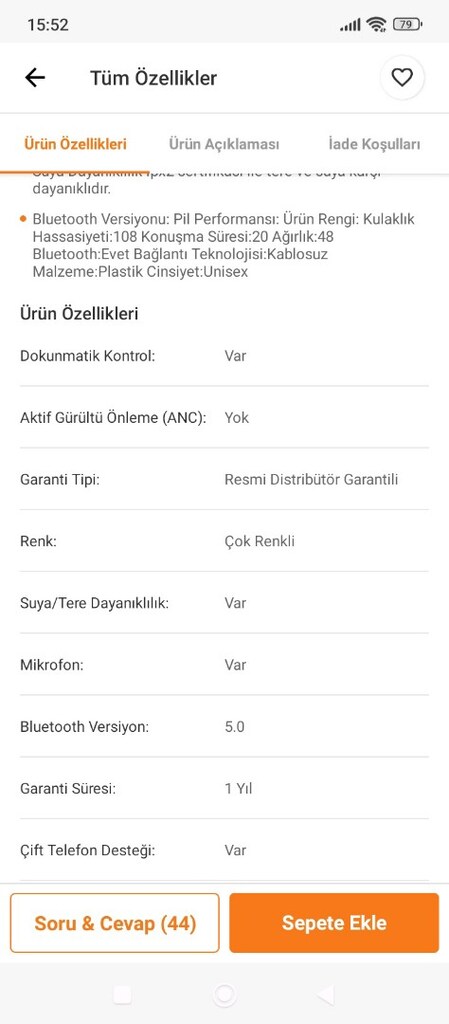 JBL Marka Kablosuz kulaklık - 6