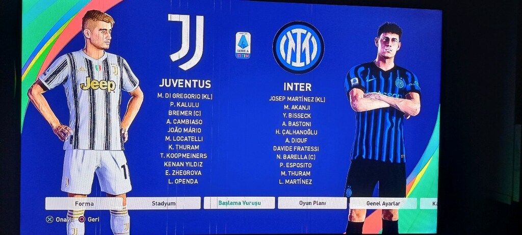 PS4 VE PS5 UYUMLU PES21 GUNCEL KADRO 2025 2026 SEZON FUL TUM TAKİMLAR. - 7