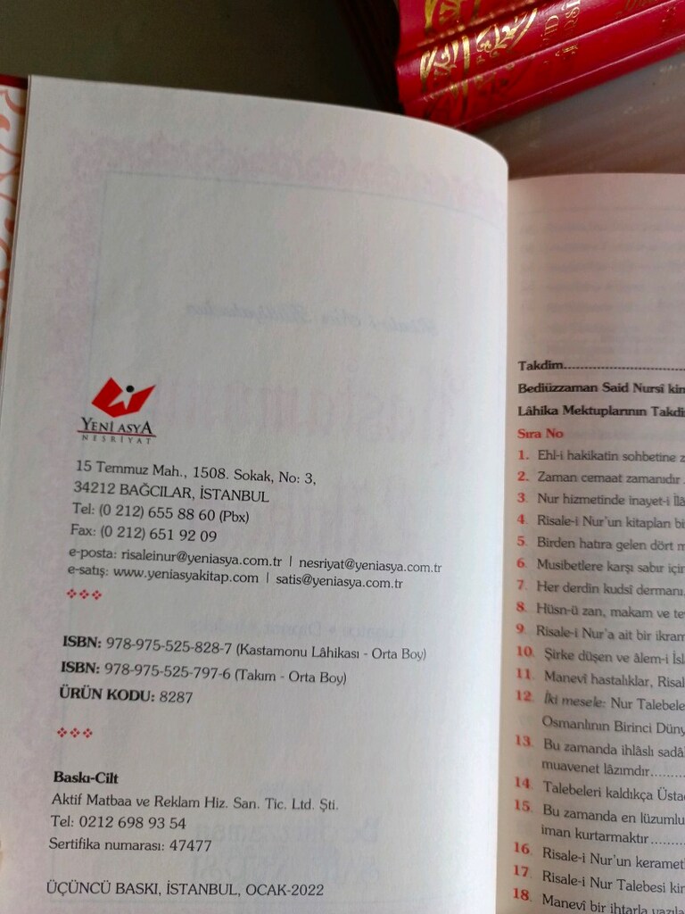 Lugatlı Risale-i Nur Külliyatı - 5