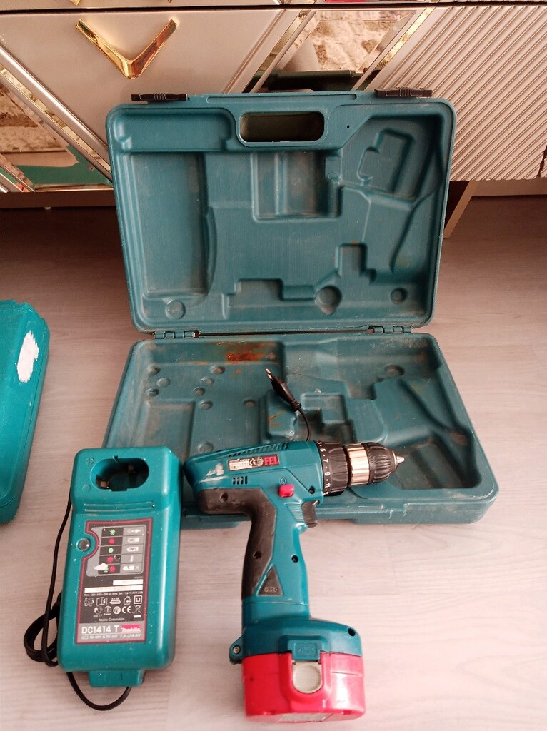 feel şarjlı matkap Makita şarj ve 1 pili kutusuyla beraber - 3