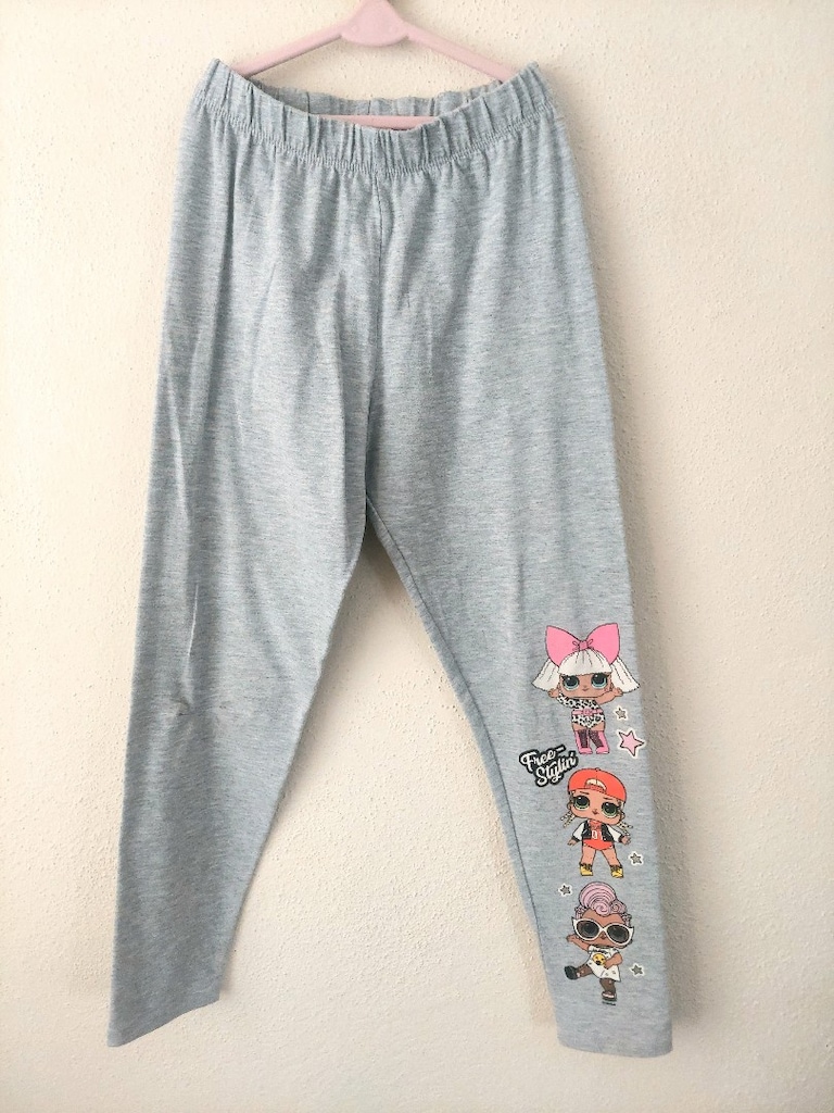 LCW kız LOL beli lastikli penye pijama