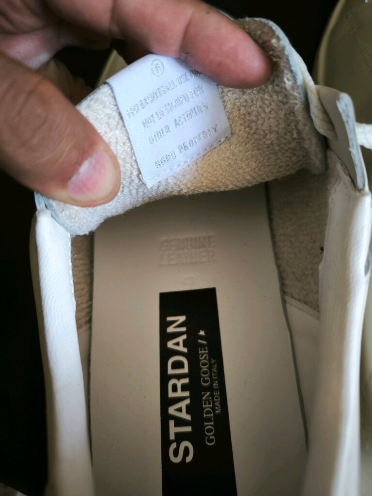 Golden Goose Stardan %100 hakiki deri, eu 43, 270 mm - 7