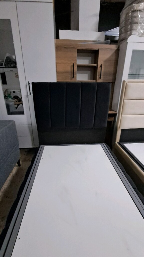 SIFIR TEK KİŞİLİK BAZA BAŞLIK YATAK - 5