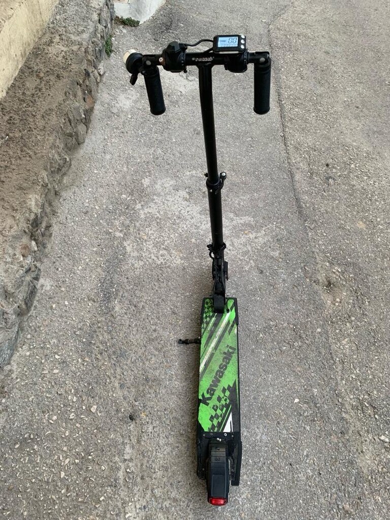 kawasaki elektrikli çocuk scooter - 6
