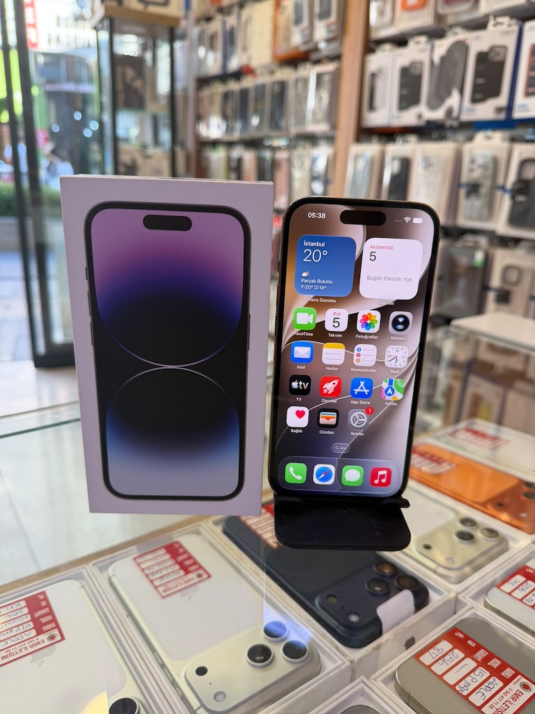 14 PRO 256 GB PİL 100 ORJİNAL TAKASA AÇIK - 10