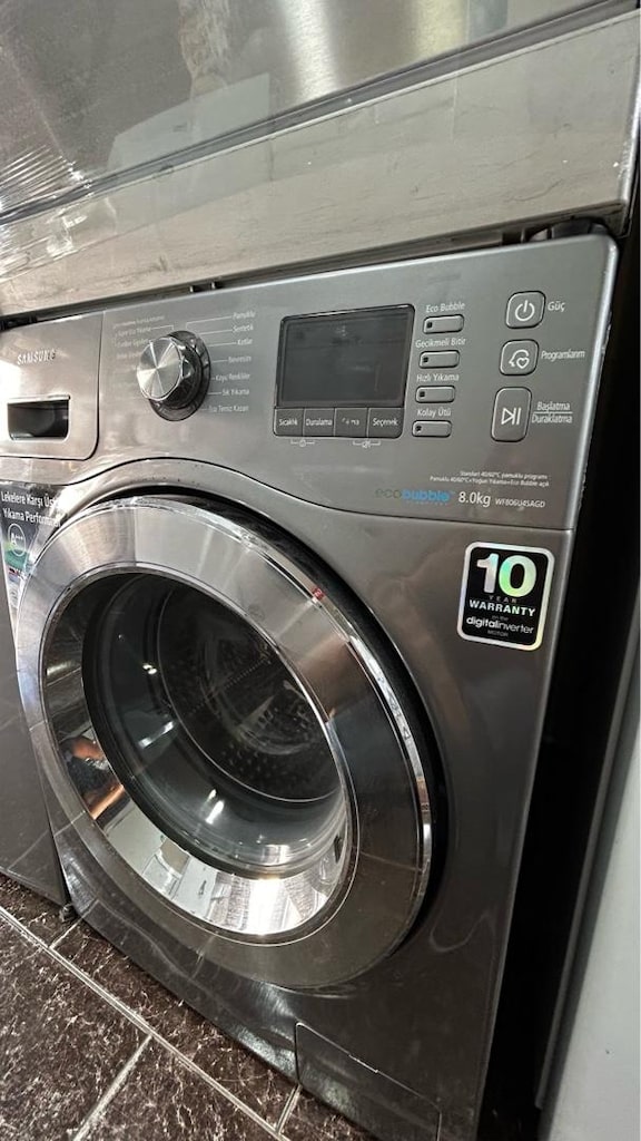 SAMSUNG 8 KG ECOBUBBLE – DIGITAL INVERTER ÇAMAŞIR MAKİNESİ - 4