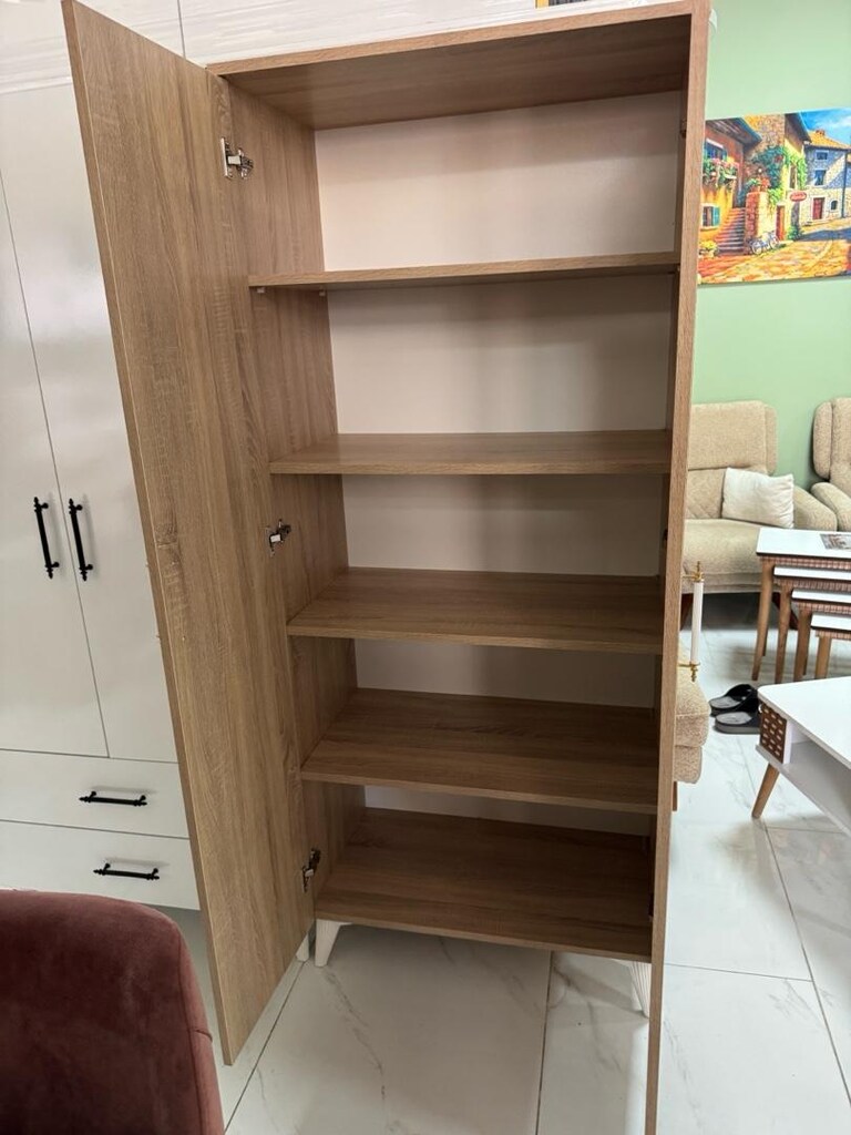 RAFLI ÇOK AMAÇLI DOLAP RENK VE MODEL VAR EVE TESLİM ABİ KARDEŞ MOBİLYA - 2