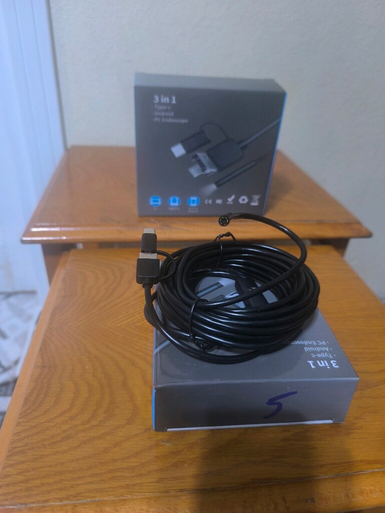 5m Endoskop Yılan Kamera Android - 2