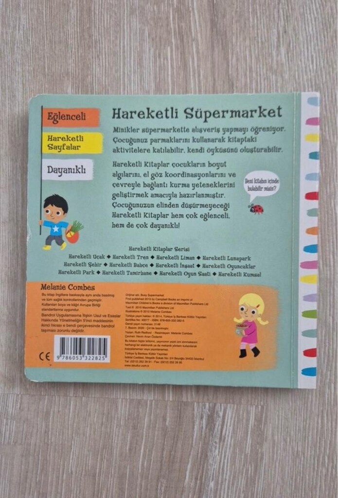 Hareketli Süpermarket Çocuk Kitabı - 2