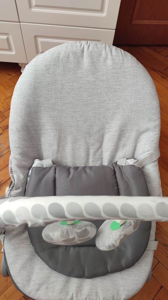 baby plus Lounge Oyuncaklı Ana Kucağı (Gri) - 5