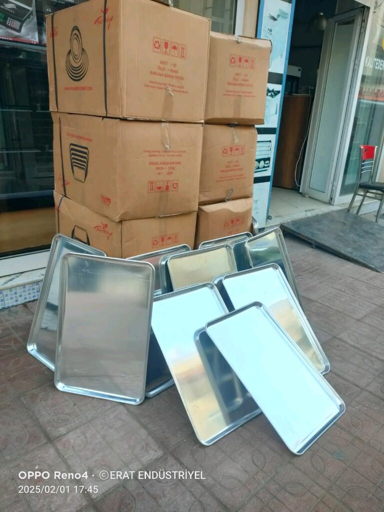 börek tavası fırıncı tavası 40 60 tava Boyoz poğaça tavası - 3