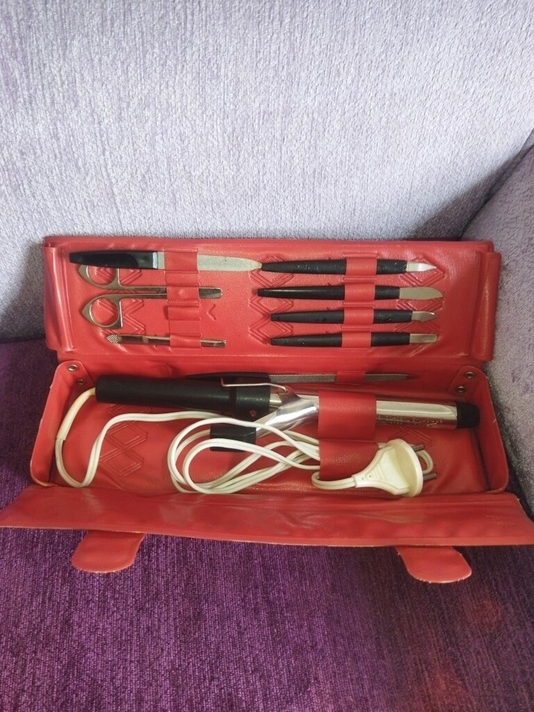 saç maşası manikür parçaları - 2