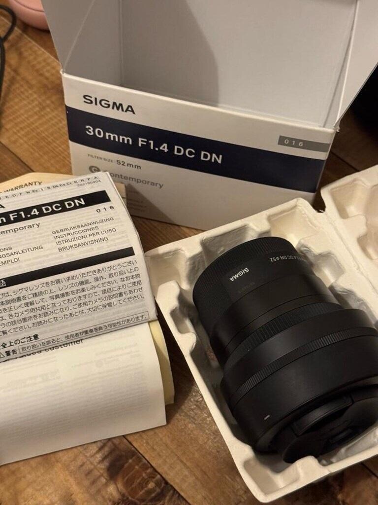 Yeni Gibi *Sony A6400 + sigma 30mmF1.4 DC DN lens ( kısa süre bu fiyat - 3