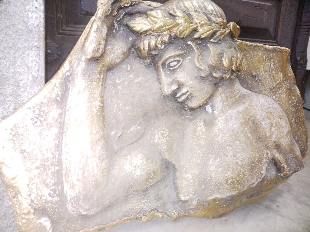Antik Yunan Athena ve Spartalı Rölyef - 3'lü Set - 9