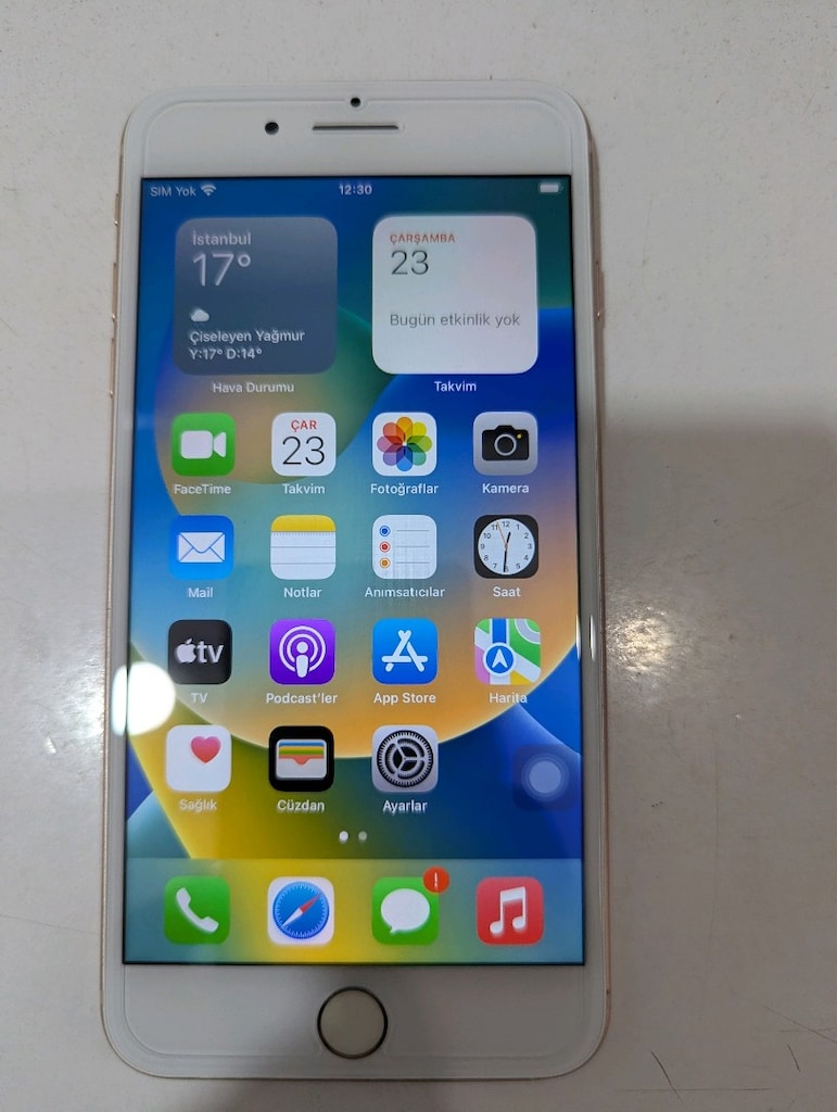 İPHONE 8 PLUS YURTİÇİ KAYITLI 64 GB LIK PİL SAĞLIĞI YÜZDE YÜZ - 2