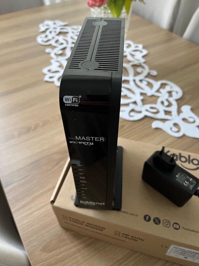 TÜRKSAT KABLONET NETMASTER DOCSİS 3.0 İNFİNİTY 401 MODEM - 7