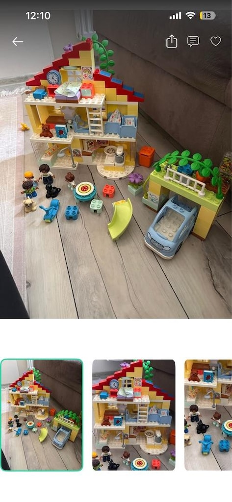 Lego duplo aile evi - 4