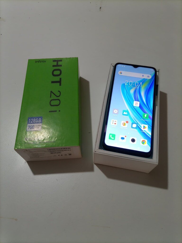 Infinix Hot20i 128GB Hafıza 7GB RAM TR Cihazı Takas Olur - 4