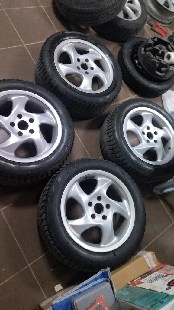 RÜZGAR GÜLÜ PORCHE JANTI 5X114.3 Jant bristone 2019 kışlık lastik - 2