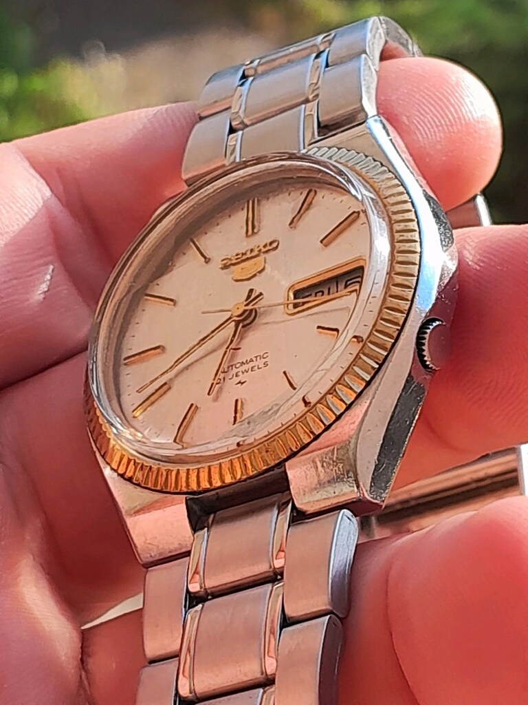 ALTIN KAPLAMA ROLEX BEZEL SEİKO OTOMATİK 7019 KOLEKSİYONLUK - 11