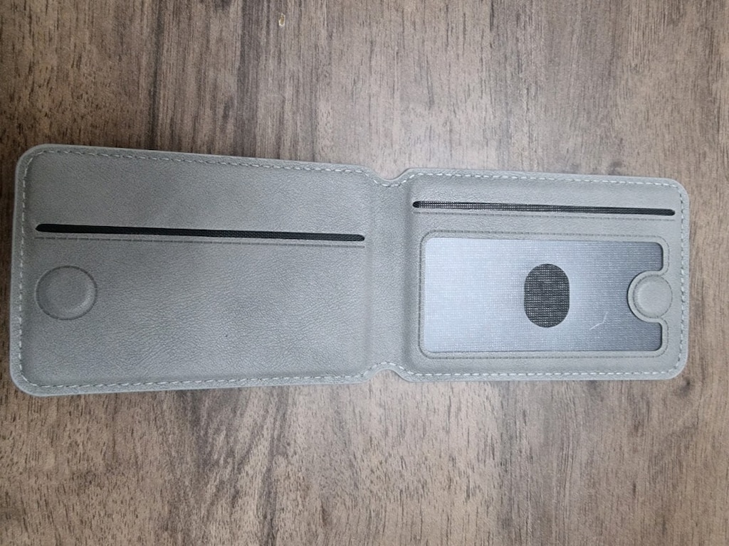 MagSafe Uyumlu Katlanabilir Deri Kartlık & Telefon Stant Cüzdan - 4