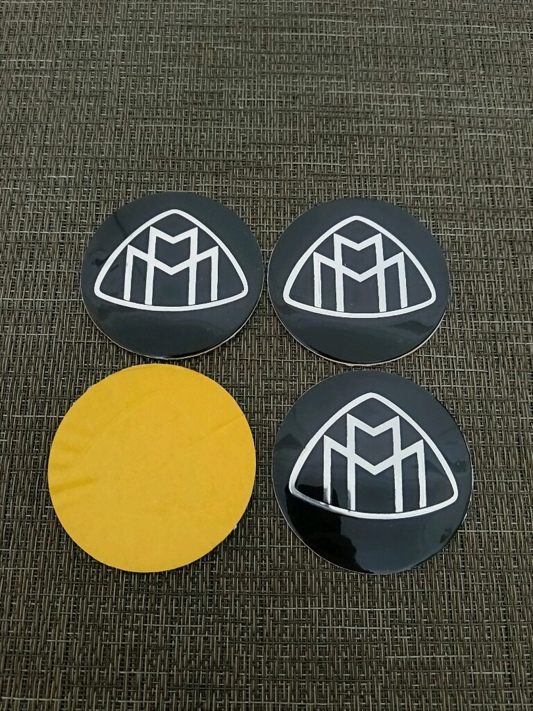 Maybach Jant Göbeği Sticker Takım - 2