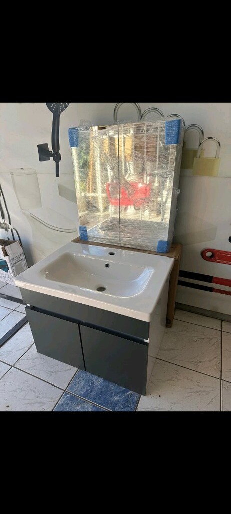 MDF banyo dolabı - 7