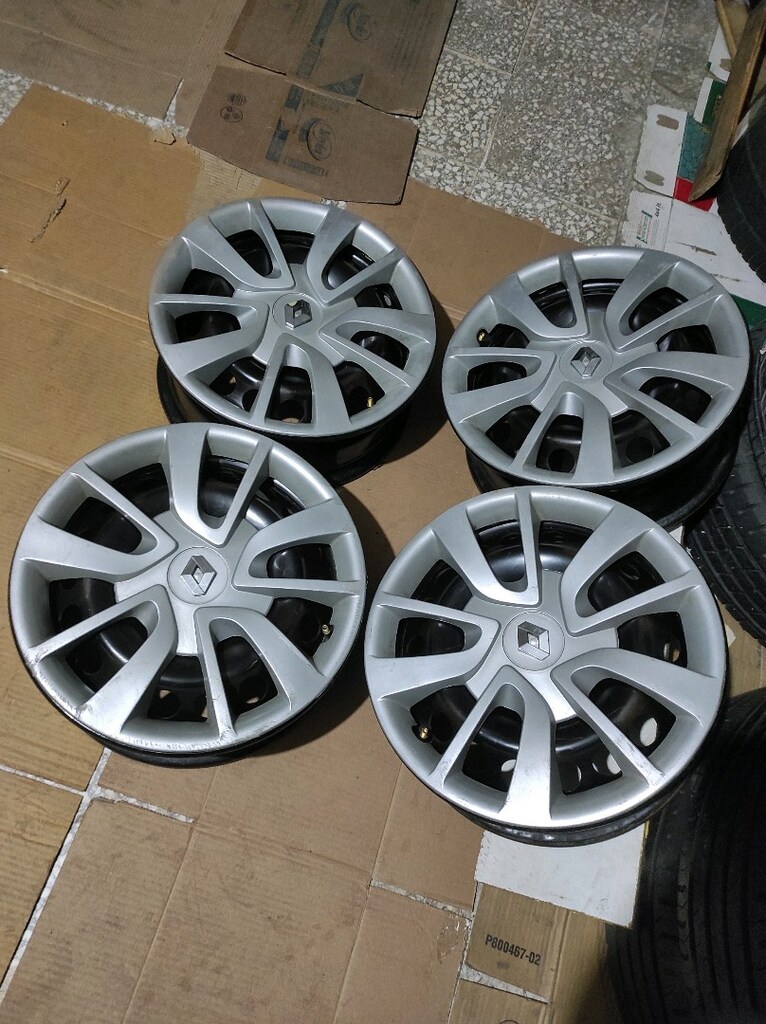 Renault 15" inç 4 adet adet orjinal jant - 3