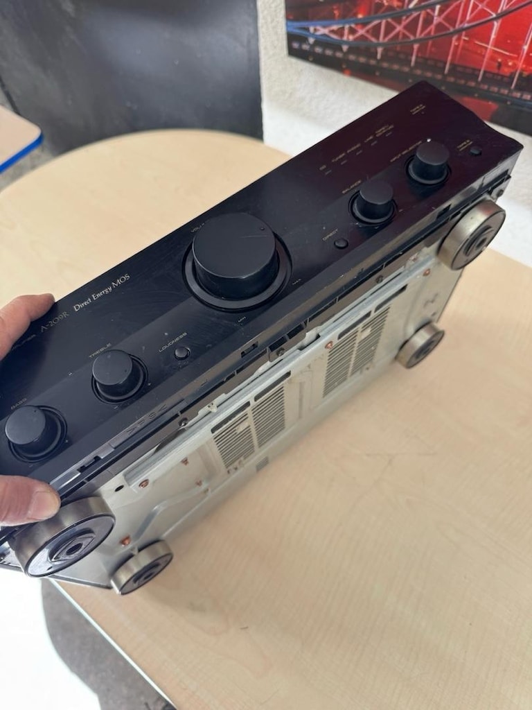 Pioneer A-209R Stereo Amfi - Kabloları Tam / Test Edildi - 8
