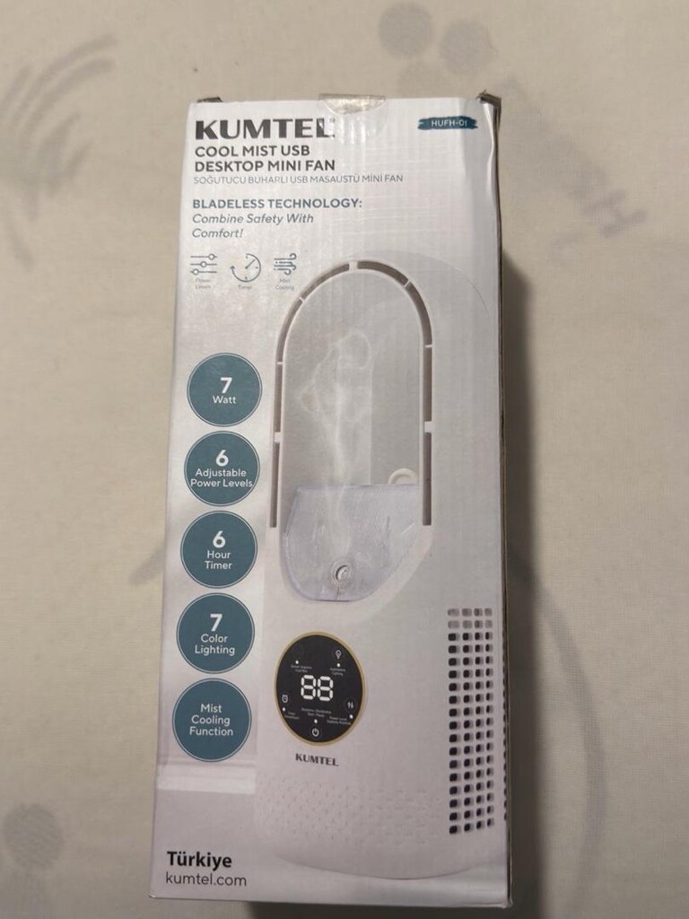 Kumtel Masaüstü Soğutucu Fan (Buharlı) - 2