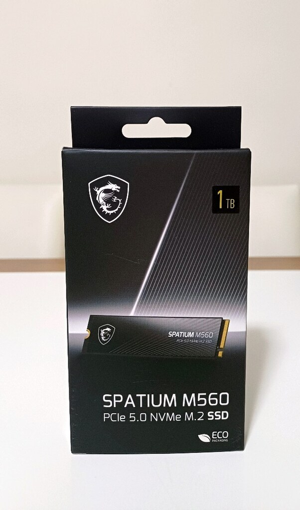 SIFIR MSI SPATIUM M560 GEN 5 PCI E 5.0 1TB NVME M.2 SSD - 4