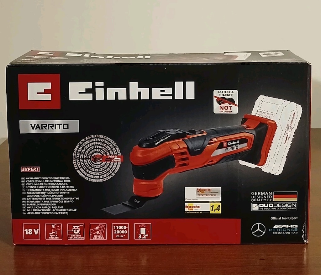 EİNHELL VARRİTO RASPALAMA ALETİ VE 6 PARÇA UÇ SETİ - 2