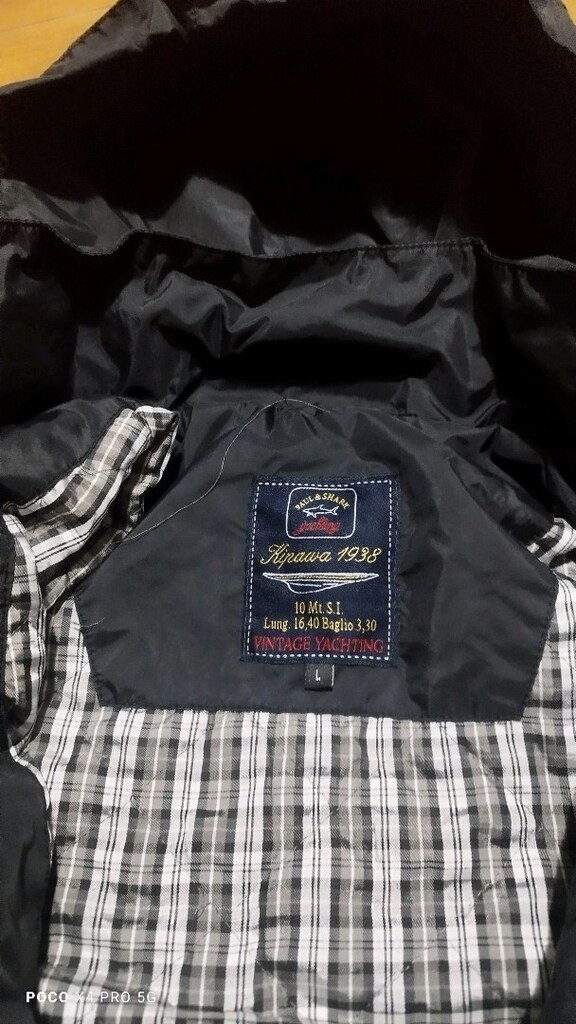 #Paul&Shark marka şık mont Eni 62 Boyu 68Sadece koltukaltı çok azsökük - 7