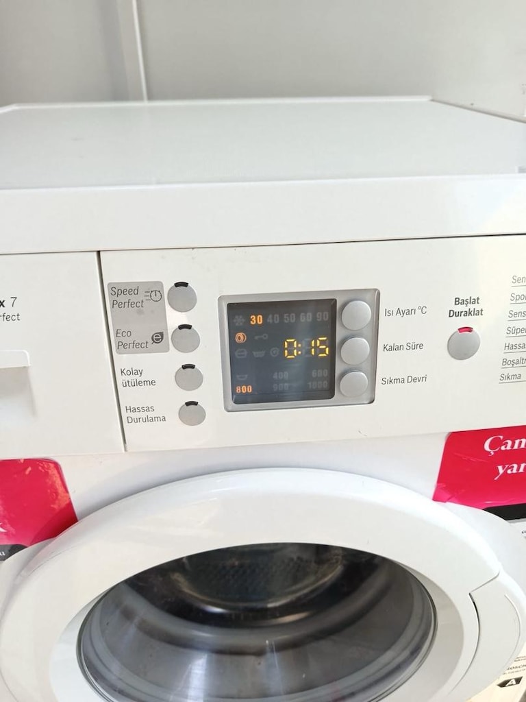 BOSCH 7 kg ÇAMAŞIR MAKİNESİ SERVİS GARANTİLİ KURULUM NAKLİYE DAHİL - 5