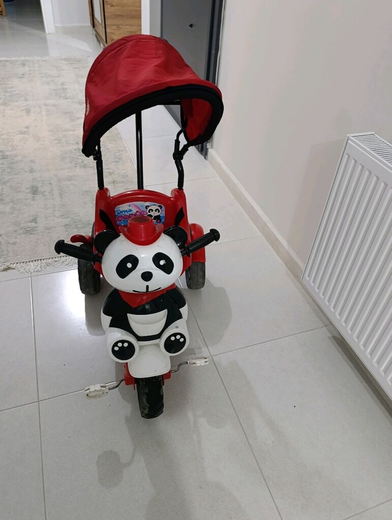 Semsiyeli çocuk bisikleti sapa sağlam.. - 11