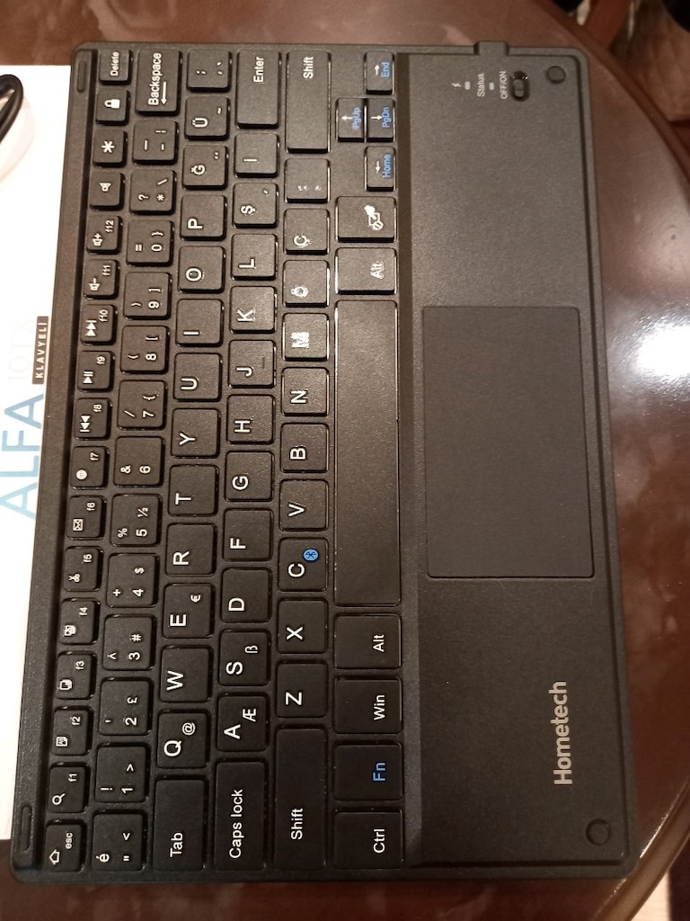 KLEVYE HOMETECH ALFA 10TK TABLET KLAVYESI - 4