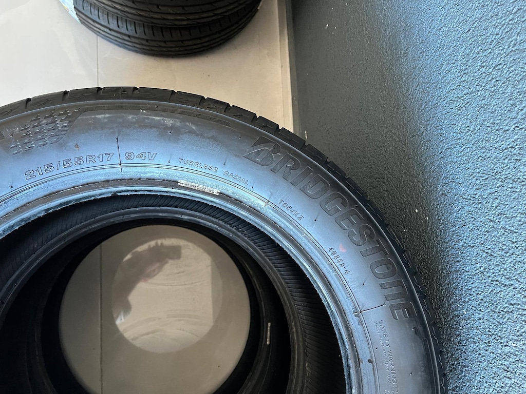 215 55 17 BRIDGESTONE MARKA SIFIR AYARINDA YAZ LASTİK - 9