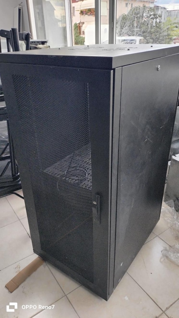 DEKOR BÜRO MOBİLYALARI 60X80X133 FANLI RACK KABİN İKİNCİ EL - 4