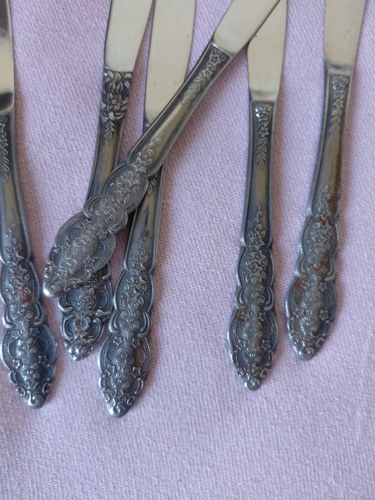 6 adet yemek bıçağı - 3