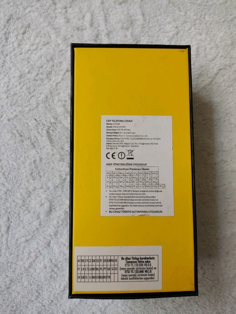 poco x3 pro kutusu - 3